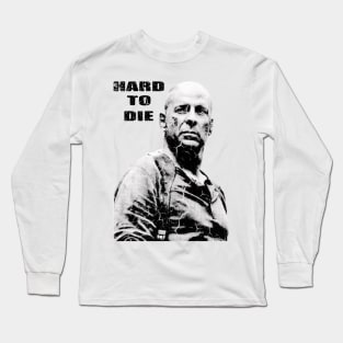 WHITE HARD TO DIE Long Sleeve T-Shirt